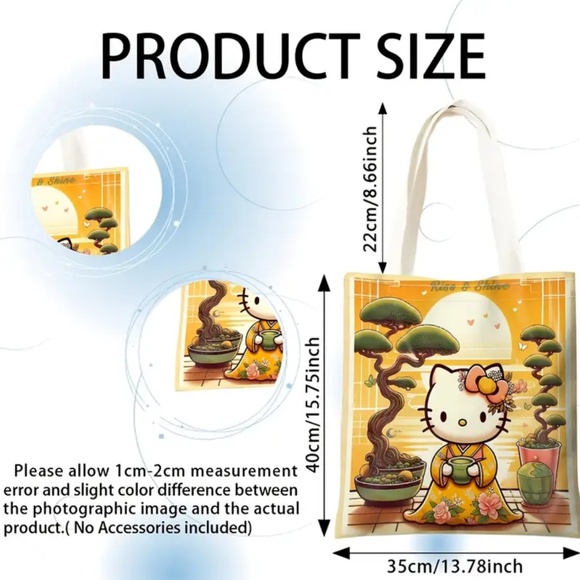 NWT! Sanrio Hello Kitty in a Golden Kimono! - Picture 6 of 6